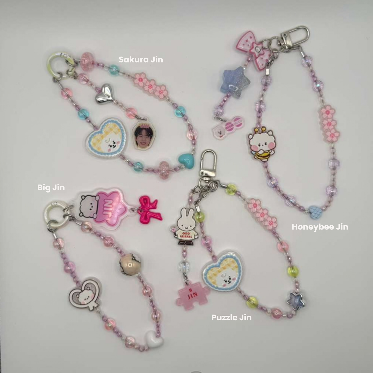 K-pop Inspired Beaded Wristlets - Choose Your Style