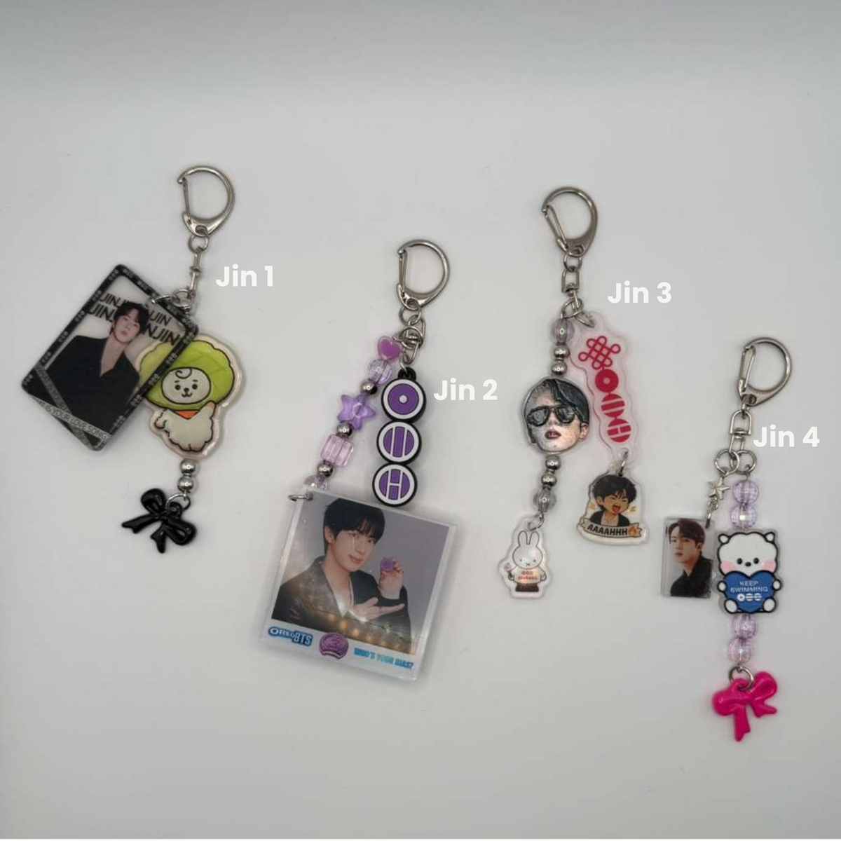 Vocal Line Inspired Bag Charm/Keychain