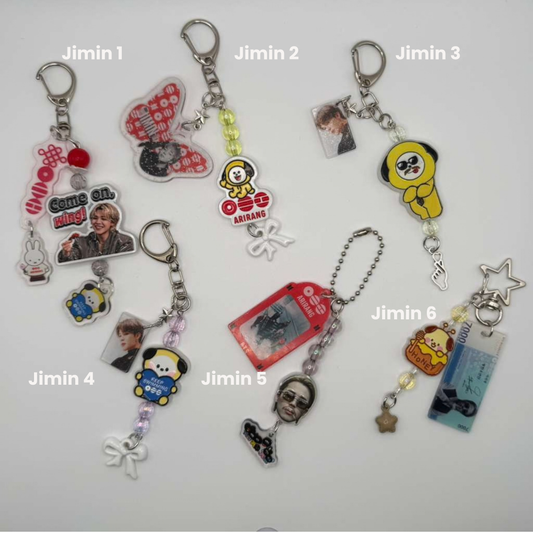 Vocal Line Inspired Bag Charm/Keychain