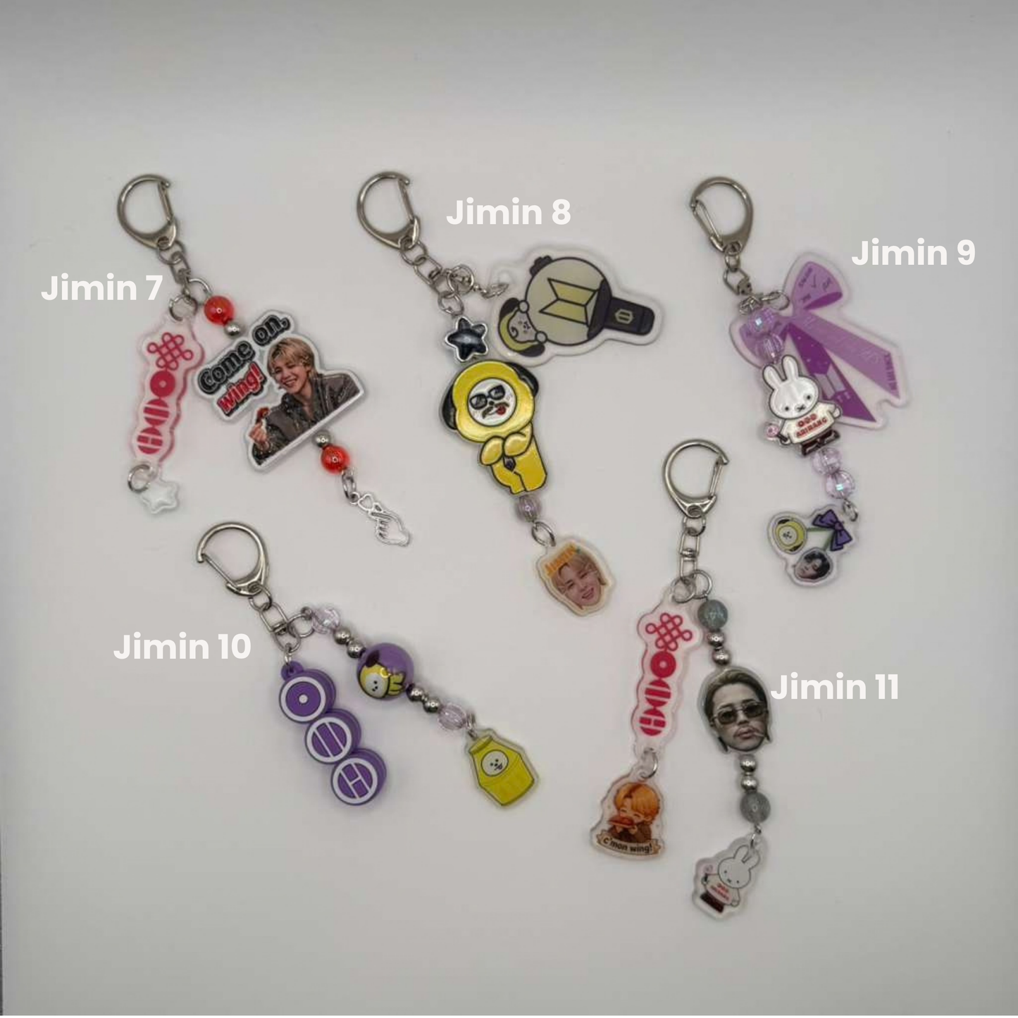 Vocal Line Inspired Bag Charm/Keychain