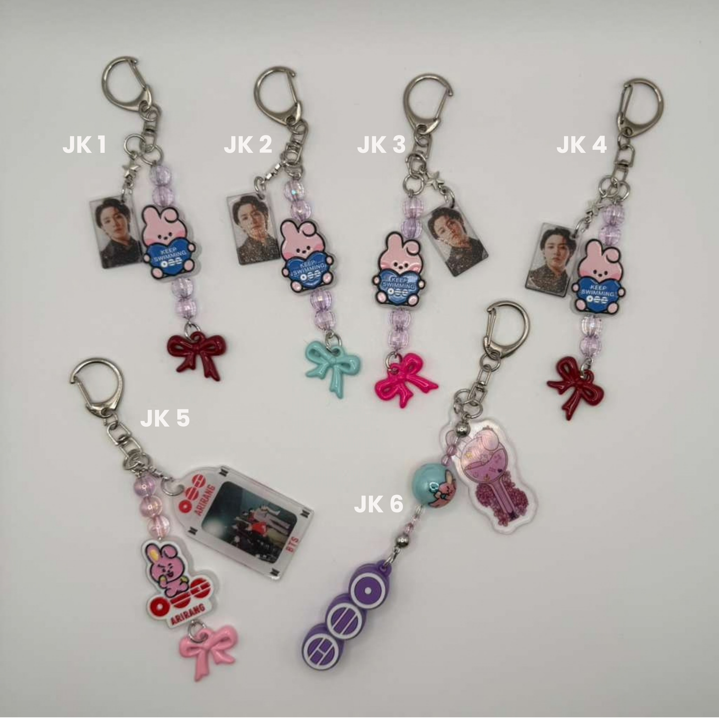 Vocal Line Inspired Bag Charm/Keychain
