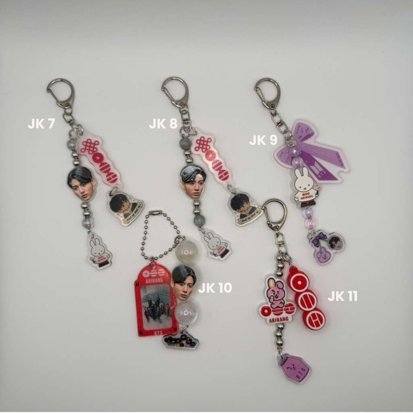 Vocal Line Inspired Bag Charm/Keychain