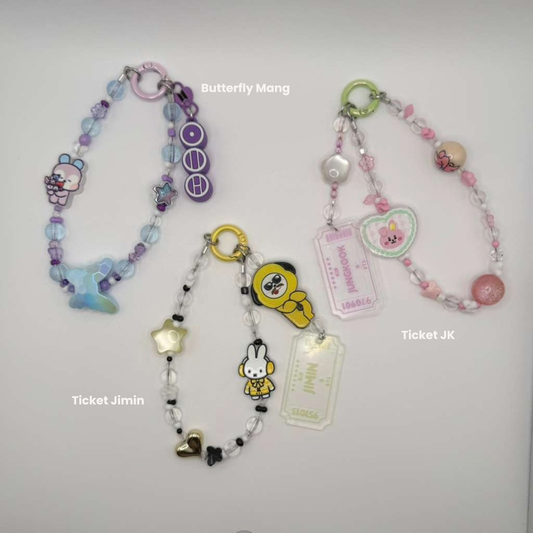 K-pop Inspired Beaded Wristlets - Choose Your Style